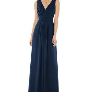 Social Bridesmaids #8157 Dress Midnight Size 2